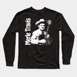 Merle Travis Long Sleeve T-Shirt